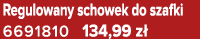 Regulowany schowek do szafki 6691810 134,99 z 